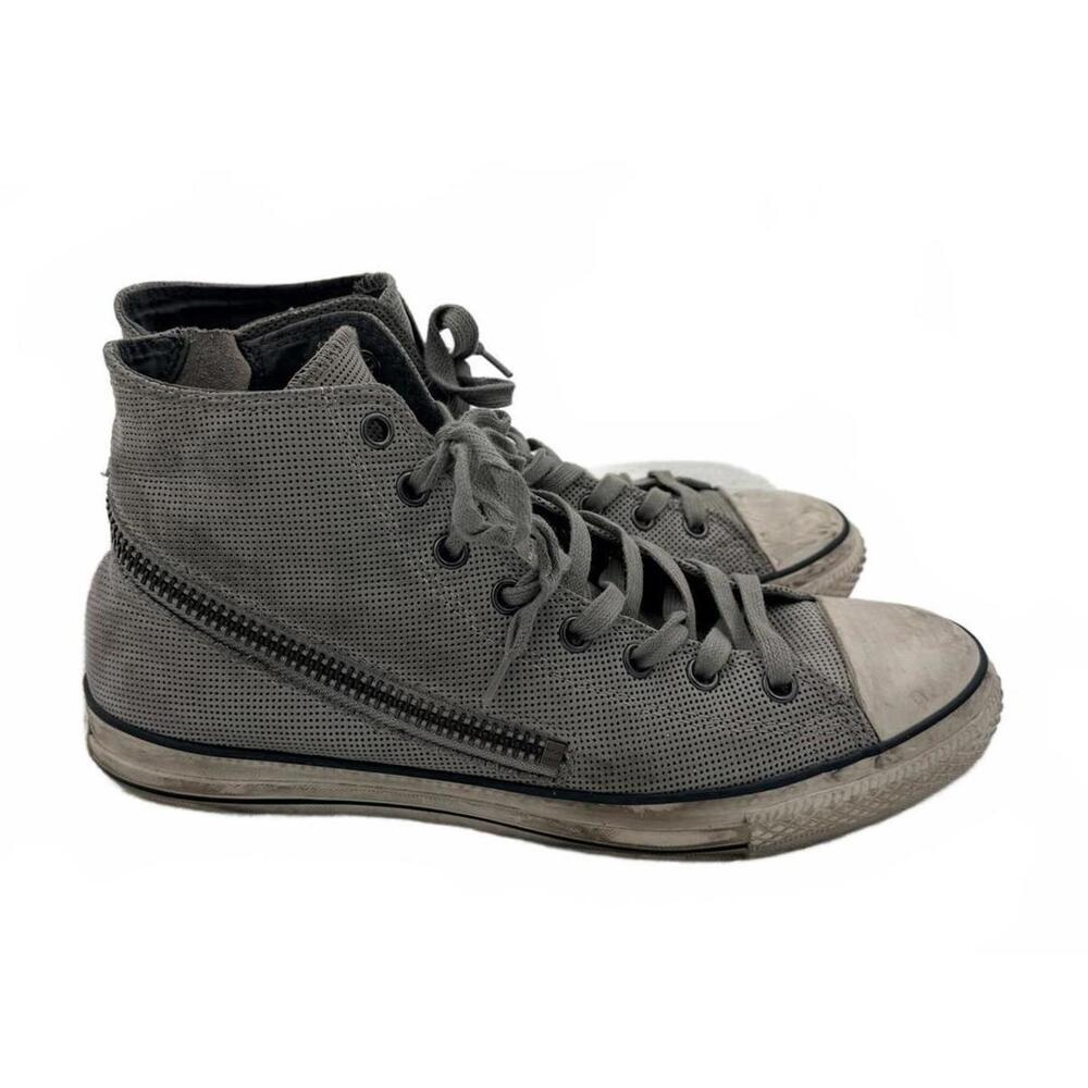 Converse x Varvatos Chuck Taylor Hi 151283C US12 Grey w/ Zip - Picture 1 of 9